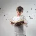 Kid Reading the Alphabet Books